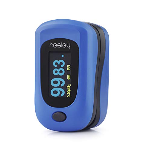 HesleyPulse Oximeter (SpO2) Blood Oxygen Saturation Monitor with ...