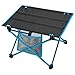 Składany stołek składany stołek przenośny, mały stołek kempingowy z wodoodpornym aluminium górną i solidną ramką, lekki stołek kempingowy z torbą do przenoszenia, czarny 40 * 32 * 20 cm