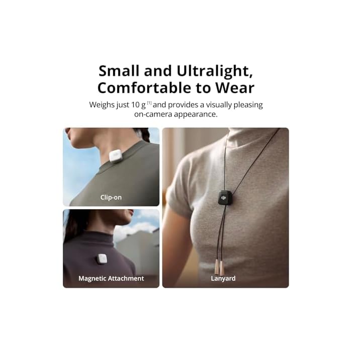 DJI Mic Mini Wireless Microphone for Camera/iPhone/Android - Image 3