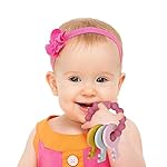Baby Keys Toy, Teething Keys Toy for Toddlers 3-18 Months,Infants Sensory Silicone Chewable Keys Teether - Soothes Baby Gum Pain,BPA Free (Purple) - Image 5
