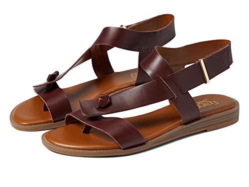 Image of Franco Sarto Womens Glenni Ankle Strap Flat Sandals