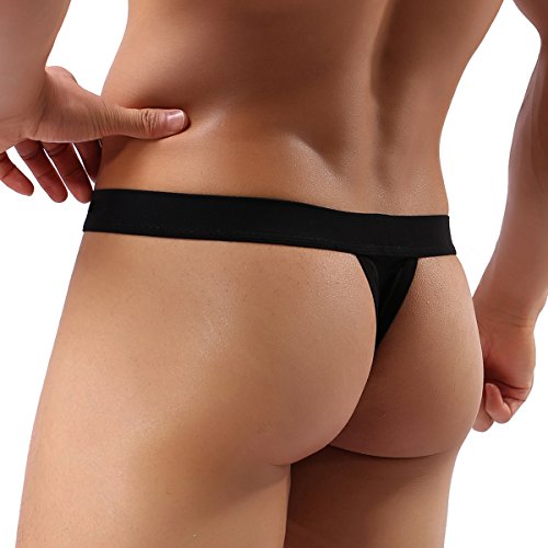 Summer Code Mens Micro Mesh Stretch Thong T-Back Sexy Underwear #TOP3