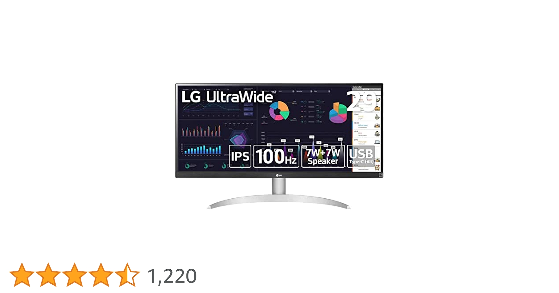 Amazon.co.jp: LG モニター ディスプレイ 29WQ600-W 29インチ