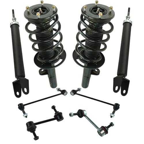 Image of TRQ Front and Rear Suspension Kit Complete Strut & Coil Spring Assembly