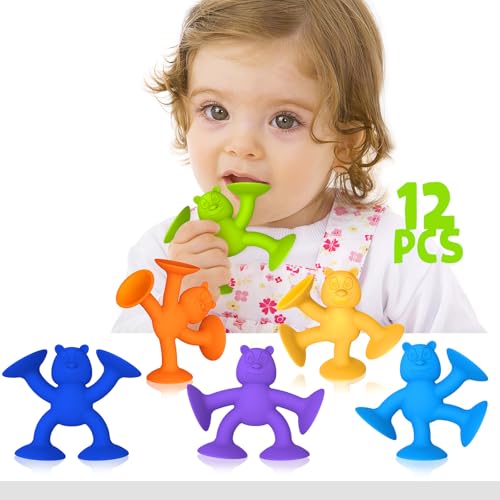 Saugnapf Spielzeug Kinder, Niedlicher Bär Badewannenspielzeug, Montessori...