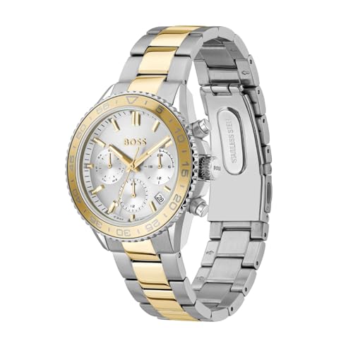 Image of BOSS Runner for Her Qtz Multifunction Round Dial Women's Watch