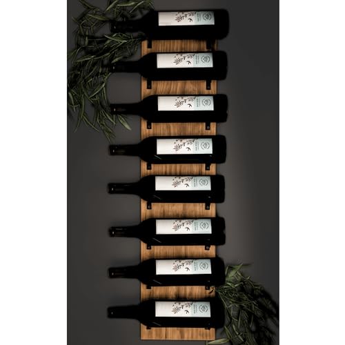 Blue River Goods Wall Wooden Wine Rack