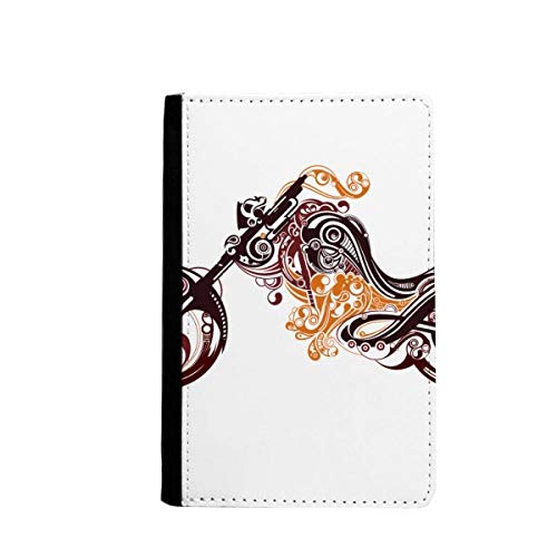 Porte-passeport moto style artistique - Étui de protection Premium