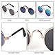 Katzen Sonnenbrille, Haustier Brille, Retro Kätzchen Sonnenbrille, 3 Stück Klassische Katzenbrille, Hundebrille UV-Schutz, Brille für Kleine Hunde and Katzen, Sommerdekoration für Haustiere