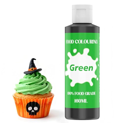 Colorant Alimentaire - 160ml Colorants Alimentaires Hautement Concentré de Grande Capacité pour la Décoration de Gâteaux,Colorants Alimentaires Liquide...