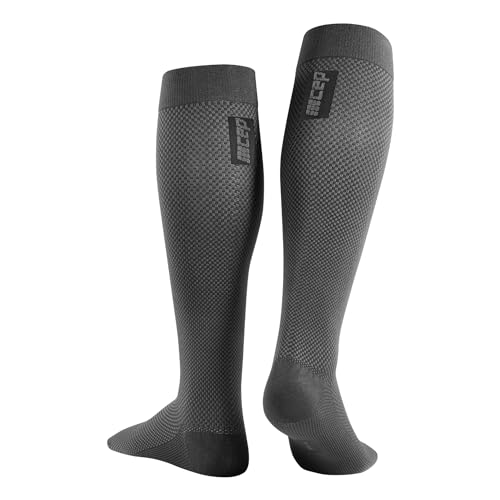 CEP Men’s Allday Knee High Compression Wool Socks - Business, Dress, Travel Long Socks4