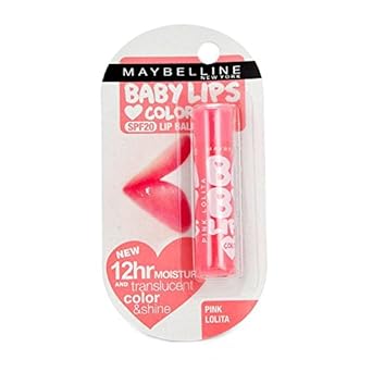 Maybelline Baby Glossy Lips Pink Lolita, 4G