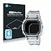 Savvies Screen Protector compatible with Casio G-Shock DW-5600SKE-7 Protection Film Clear 6-Pack