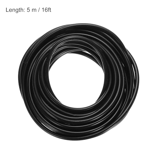 Bande silicone mousse noire 5mm haute densité pour isolation de menuiserie - 3