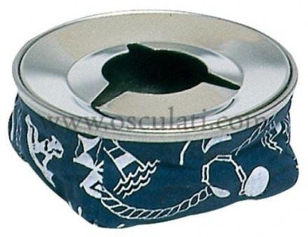 OSCULATI Posacenere Acciaio Inox Blu