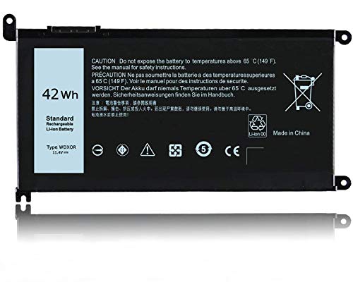 LIKEGOR WDX0R Laptop Battery 42Wh for Dell Inspiron 13 5368 5378 5379 7368 7378 Inspiron 14-7460 Inspiron 15 5565 5567 5568 5578 7560 7570 7579 7569 P58F Inspiron 17 5765 5767 FC92N 3CRH3 T2JX4 CYMGM