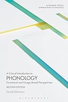 Algopix Similar Product 2 - A Critical Introduction to Phonology