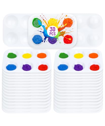 Mr. Pen Plastic Paint Palette (30 Pack)