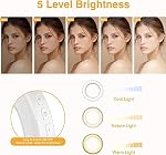 Clip sur la lumière du anneau, Kimwood Remboursé 60 LED Luminaire de sonnerie de Selfie pour téléphone, ordinateur portable, tablette (3 Modèles, 5 Niveau Luminosité)
