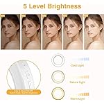 Clip on Ring Light, Kimwood Rechargeable 60 LED Selfie Ring Light for Phone, Laptop, Tablet (3 Models, 5 Level Brightness) - Image 4