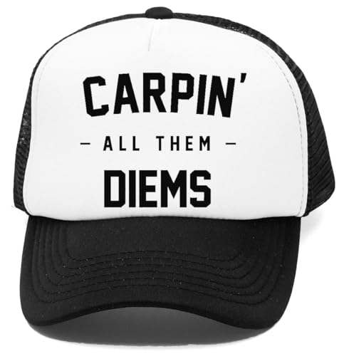 Generico Carpin all Them Diems Cappello Baseball Bambino Bianco Taglia Regolabile