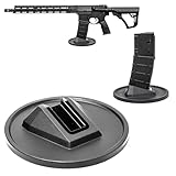 Gun Stand, Pistol Stand, Rifle Stand, Magazine Stand, Handgun Stand, Gun Safe Organizer, Mag Holder – Durable, Stable & Made in the USA (AR15, SA-80, M4, M16 - Fits Magpul 30rd Mag (Black))