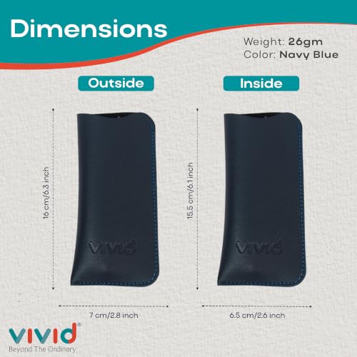 Image of Unisex Specs Top Open Eyewear Dabbi Artificial Leather Soft Case Cover