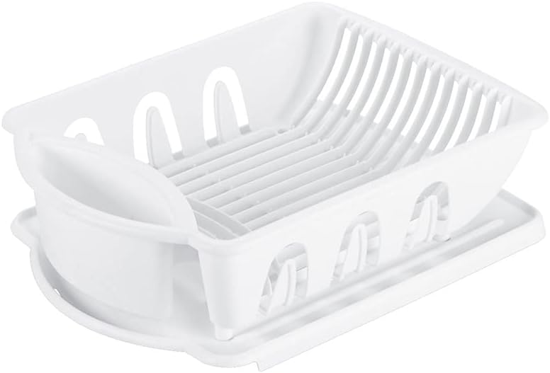 Buy Sterilite 06218006 Sink Dish Rack Drainer, White Online at Lowest