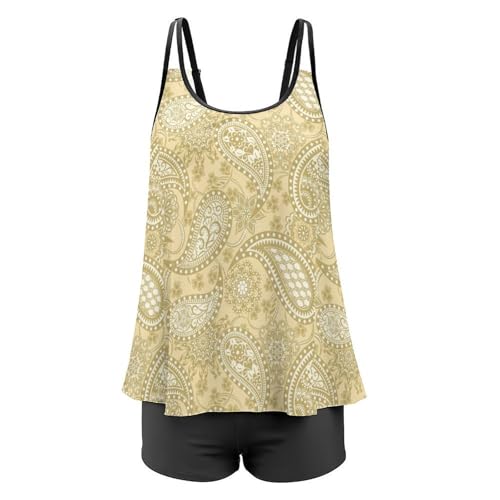 Tankini de gato con gafas para playa y piscina con culote cómodo 6