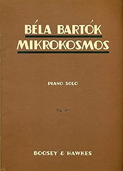 Paperback Mikrokosmos: Piano Solo Vol. IV (Wintrop Rogers Editions, nos. 97-121) Book