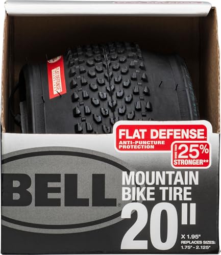Bell Flat Defense Mountain Bike Tire 20 x 1.75-2.125 Black