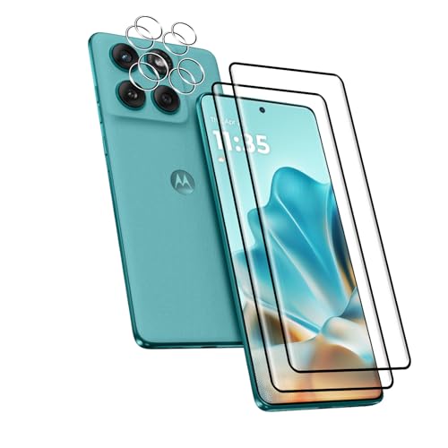3 Pezzi] Pellicola Vetro Temperato per Motorola Moto G51/G60s/G60/G40