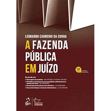 Capa do livro A Fazenda Pública em Juízo