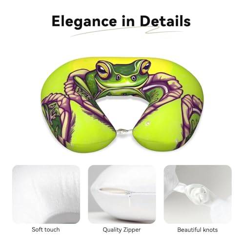 Almohada de viaje de espuma viscoelástica U-shaped miniatura 3