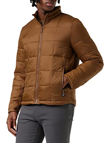 Dockers Lightweight Quilted Jacket Veste matelassée légère en Nylon, Emperador, XXL Homme