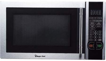 Digital Microwave, Stainless Steel 6 PreProgrammed, 1-touch Menu Buttons 1.1 Cu. Ft.