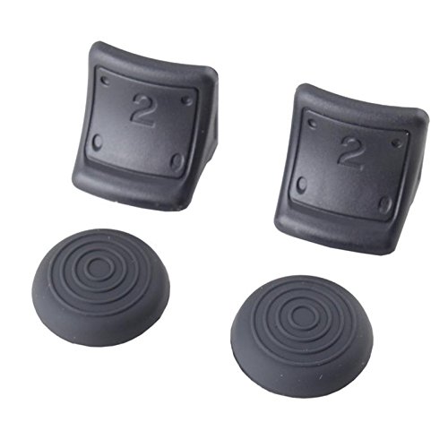 Dual Ergonomic Triggers Bonus Caps Grip Enhancements for The Sony PS3 Controller