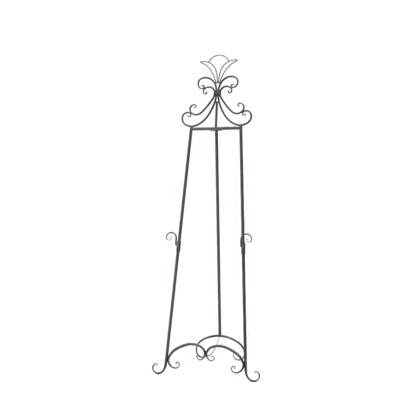 CWCQGH Wedding Welcome Sign Stand Metal Poster Display Stand Easel for Shopping Malls Hotels Stores Photo Frames - and Elegant Event Signage Solution