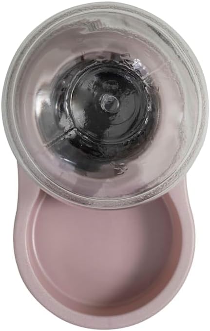 Miniatura 5 de Petmate Violet Replendish Gravity - Dispensador automático de agua para mascotas para gatos y perros, 0.5 galones