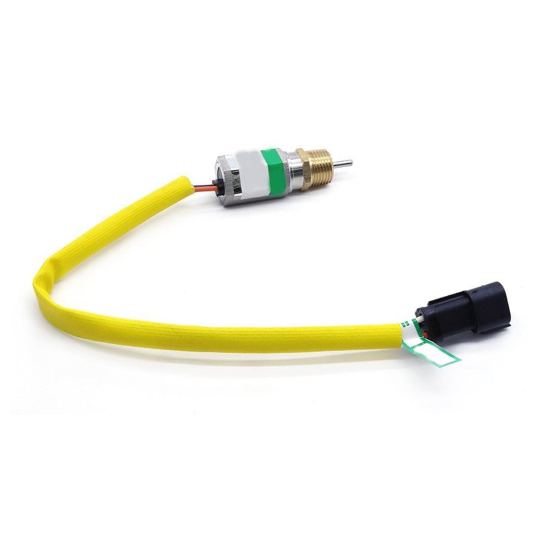 Water Temperature Sensor, 1308299, Compatible with Caterpillar G3408C Engine, Excavator Replacement Part
