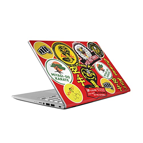 Cobra Kai autocollant vinyle ASUS Vivobook 14 X409FA skin protection PC portable logos mixtes