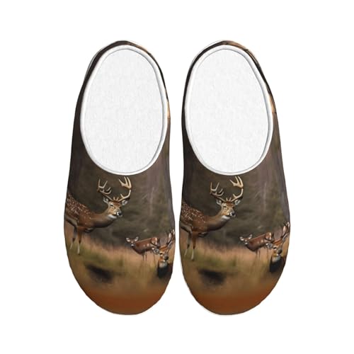 Chaussons en peluche EdWal chauds pour vos soirées de détente à la maison