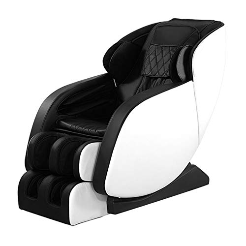 Lzour 2020 SL Track Zero Gravity Massage Chair, Full Body Deep Percussion Shiatsu Massage Chair Recliner with Bluetooth, Heating Therapy,Feet Rolling Massage