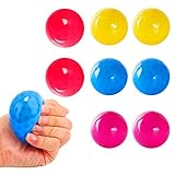 geklebte nägel entfernen Glühender Ball: Dieser Ball leuchtet im Dunkeln, was leuchtend ist. Dieser Ball kann gedrückt werden und der Ball ist weich und bequem. Stress und Flexibilität der Hände abbauen.