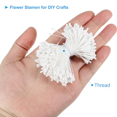 PATIKIL 2mm Double Heads Flower Stamen - Image 3
