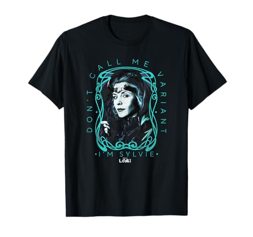 Image of Marvel Loki Sylvie Don't Call Me A Variant I'm Sylvie T-Shirt