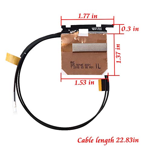 Huyun Ipex Mhf4 Antenna Wifi Cable For Ngff/M.2 Wifi/Wlan Card Module (Ipex Mhf4 Internal Antenna For Ngff/M.2 Intel 7260 7265 8260 8265 9260 9560 Ax200 Wifi Wlan Card M2M) #TOP1