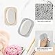 MultiValue Seifenkissen, 4 PCS rutschfeste Seifenunterlage Selbstentwässernde Spiralförmige Kunststoff Seifenmatte für Dusche Küche Bad Zubehör (Beige, 4)
