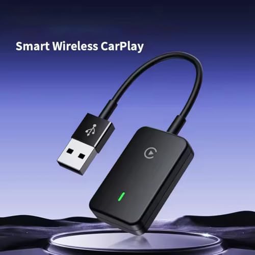CarPlay inalámbrico sin cables molestos con este adaptador mini Plug & Play Jnchdghwa 4
