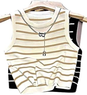 حماله مخططه نسائي مصنوع من القطن المضلع